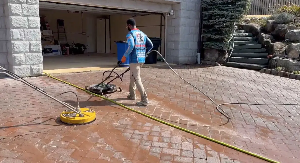 driveway pressure washing