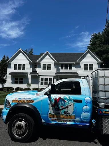 Our Comprehensive Roof Soft Washing Process in Westfield