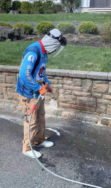 Our Pressure Washing Process in Chatham
